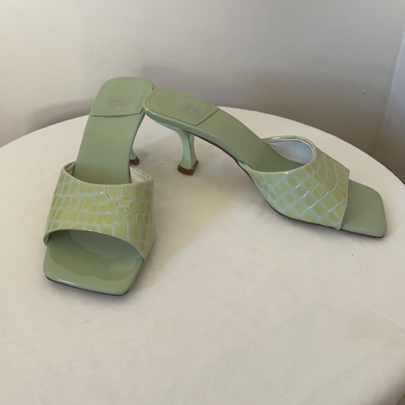 Jeffery Campbell light green stone shoes size 8 - Picture 2 of 6